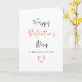 彼にとって可愛いバレンタインデーのグリーティングカード カード (黄色い花)