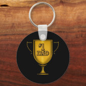 彼にとって最もパパの贈り物だ キーホルダー (正面)