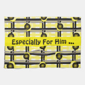 彼にとって特にティータオル キッチンタオル (横)