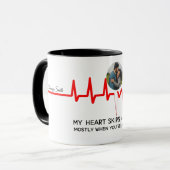 彼にとって理想的なバレンタインの贈り物 マグカップ (正面左)