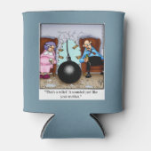 彼にとって結婚のクールユーモアのビール 缶クーラー (正面)