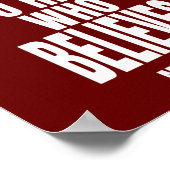 彼には万事あり得る信じ ポスター (角)