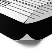 彼にトランプのポスターを閉じ込める ポスター (角)