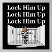 彼にトランプのポスターを閉じ込める ポスター (正面)