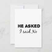 彼にプロポーズされたけど断った (裏面)