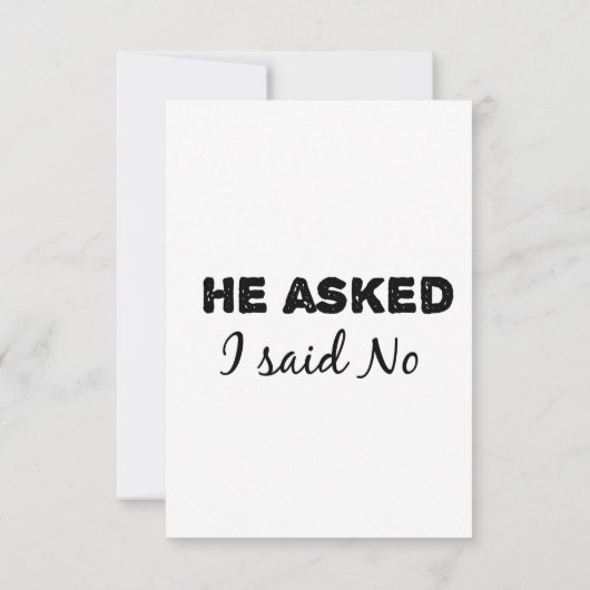 彼にプロポーズされたけど断った (裏面)