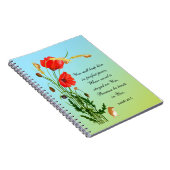 彼に保は完全に平和な聖句を授ける ノートブック (右側)