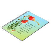 彼に保は完全に平和な聖句を授ける ノートブック (左側)