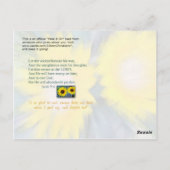 彼に呼びなさい ポストカード (裏面)