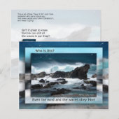 彼に従うのは風と波だけではない！ ポストカード (正面/裏面)