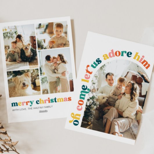 彼に来クリスマスカードを愛してやろう シーズンカード