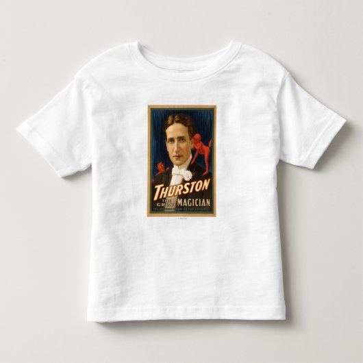 彼に秘密を伝える悪魔サーストン魔法2 トドラーTシャツ (正面)