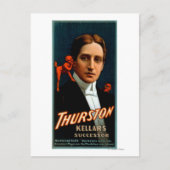 彼に秘密を伝える悪魔サーストン魔法 ポストカード (正面)