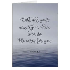 彼のあなたの心配をすべて投げて下さい