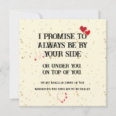 彼のいけな汚い記念日カード カード (正面)