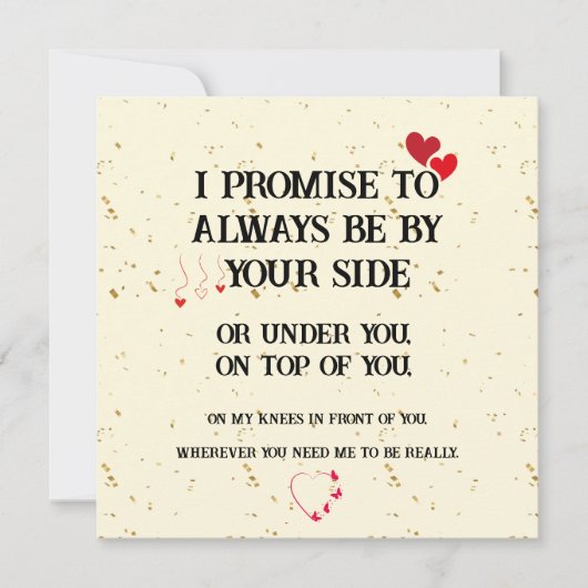 彼のいけな汚い記念日カード カード (正面)