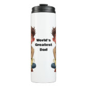 彼のおじいさん父のための世界最高のパパギフト タンブラー (正面)