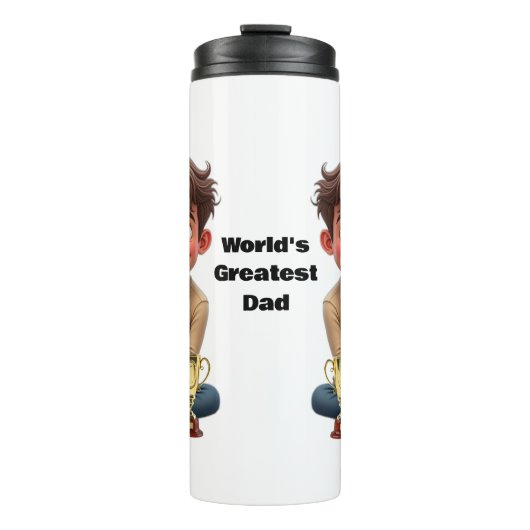 彼のおじいさん父のための世界最高のパパギフト タンブラー (正面)