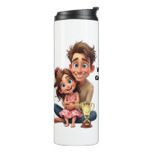 彼のおじいさん父のための世界最高のパパギフト タンブラー (回転左)