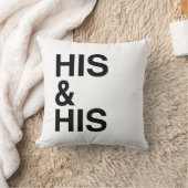 彼のおよび彼の- .PNG クッション (ブランケット)