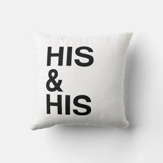 彼のおよび彼の- .PNG クッション (裏面)
