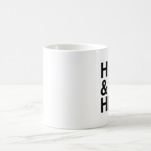 彼のおよび彼の- .PNG コーヒーマグカップ (中央)