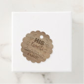 彼のお気に入りの木素朴材 フェイバータグ (インサイチュ)