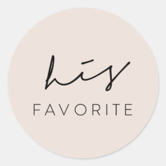 彼のお気に入りの歓迎結婚バッグはステッカー ラウンドシール