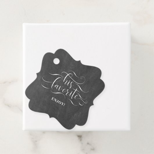 彼のお気に入りの歓迎結婚メッセージカード フェイバータグ (インサイチュ)