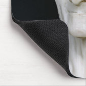 彼のかつらのないVoltaire、1778年のバスト マウスパッド (コーナー)