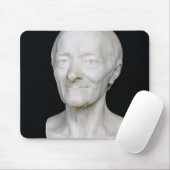 彼のかつらのないVoltaire、1778年のバスト マウスパッド (マウス)