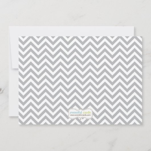 彼のそして彼女の物ウェディングシャワーの招待状 招待状 (裏面)