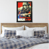 彼のためにもっとミルクを作る キャンバスプリント (インサイチュ (寝室))