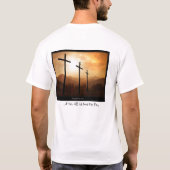 彼のために住んで下さい Tシャツ (裏面)