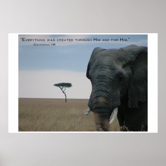 彼のために作成 ポスター (正面)