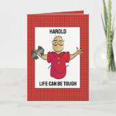 彼のために強いカードを持って行く カード (正面)