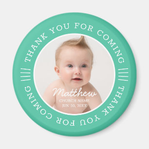 彼のために聖なるバプテスマは来の写真に感謝 マグネット