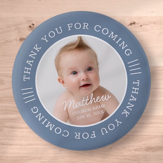 彼のために聖なるバプテスマは来の写真に感謝 缶バッジ