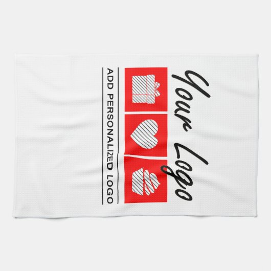 彼のために誕生日プレゼント男性のためのパーソナライズされた贈り物 キッチンタオル (横)