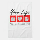 彼のために誕生日プレゼント男性のためのパーソナライズされた贈り物 キッチンタオル (縦)