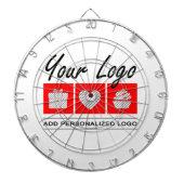 彼のために誕生日プレゼント男性のためのパーソナライズされた贈り物 ダーツボード (正面)