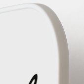 彼のために誕生日プレゼント男性のためのパーソナライズされた贈り物 ピックルボールラケット (左詳細)