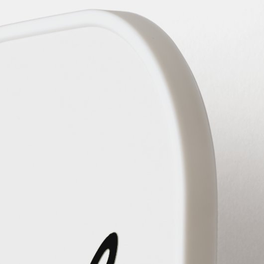 彼のために誕生日プレゼント男性のためのパーソナライズされた贈り物 ピックルボールラケット (左詳細)