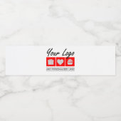 彼のために誕生日プレゼント男性のためのパーソナライズされた贈り物 ペットボトルラベル (シングルラベル)