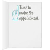 彼のためのおもしろいな第40バースデー・カード (内側 (右))