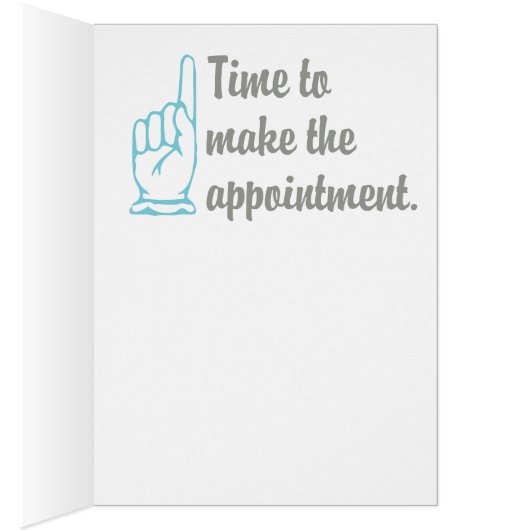 彼のためのおもしろいな第40バースデー・カード (内側 (右))