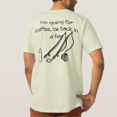 彼のためのおもしろいな魚釣りのワイシャツの漁師のギフト Tシャツ (裏面)