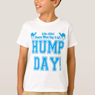 彼のためのこぶ日の青 Tシャツ