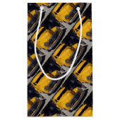 彼のためのクラシックな車のギフトバッグ スモールペーパーバッグ (裏面)