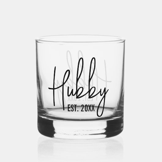 彼のためのハビー酒を飲むグラス誕生日ギフト ウイスキーグラス (裏面)